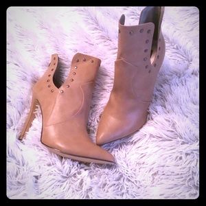 Michael Antonio High Heel Studded Booties